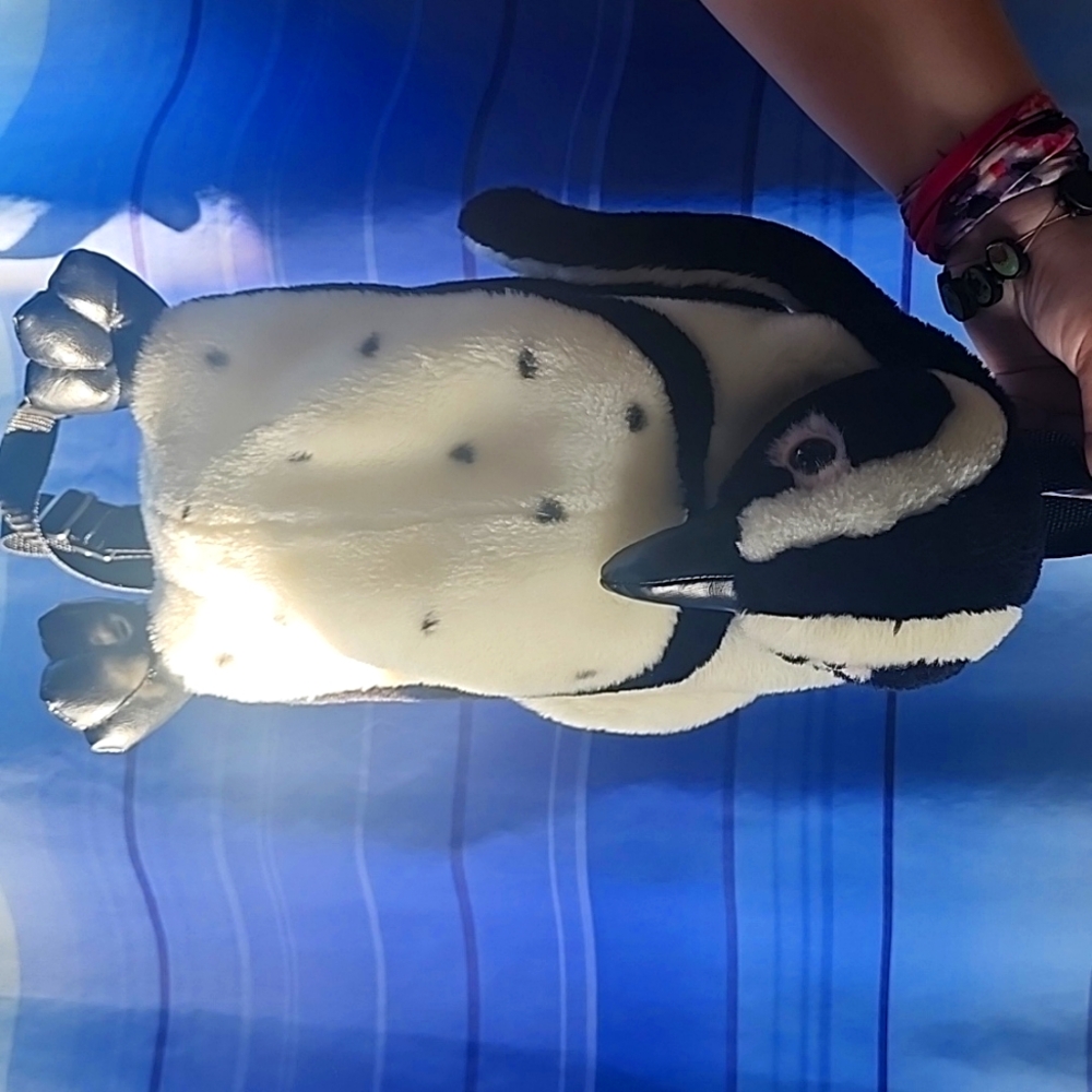 Realistic Penguin Backpack
